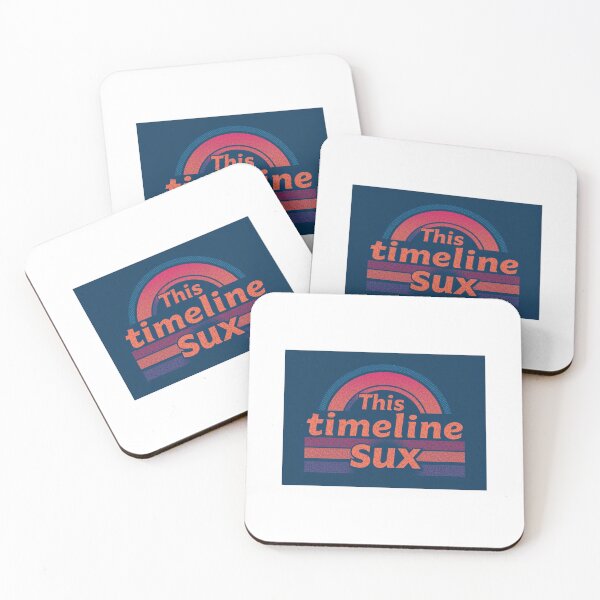 Item preview, This Timeline Sux Retro 1 designed and sold by MishaCat77.