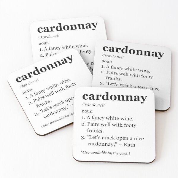 Item preview, Cardonnay | Kath & Kim | Dictionary Parody designed and sold by Mattk270.