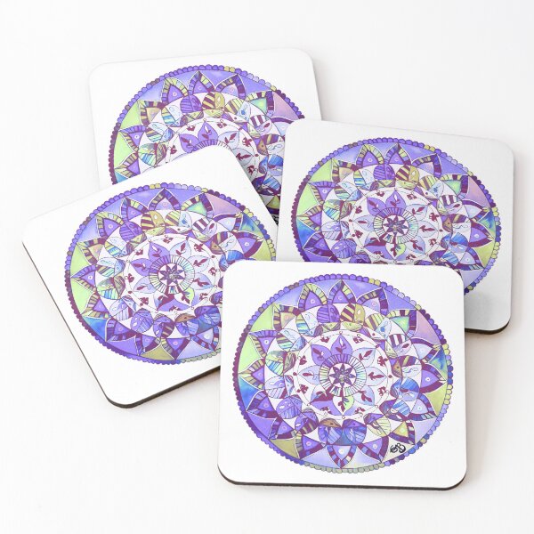 Item preview, Dreamworld Mandala violet designed and sold by EB-DigitalART.