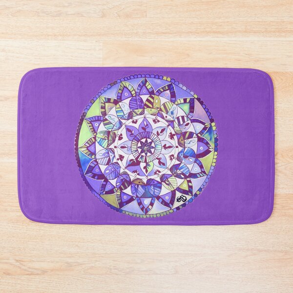 Item preview, Dreamworld Mandala violet designed and sold by EB-DigitalART.