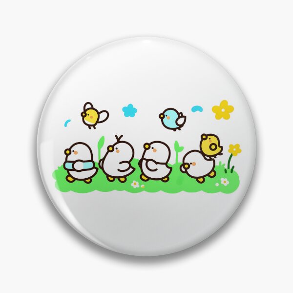 Item preview, Spring with the Chick and the Duck designed and sold by Elinotes.