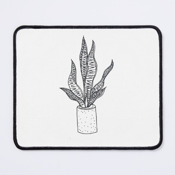 Item preview, snake plant sketch designed and sold by HaileyHhudson.