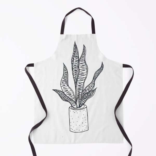 Item preview, snake plant sketch designed and sold by HaileyHhudson.