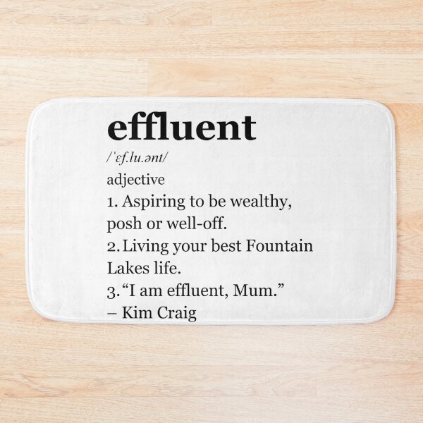 Item preview, Effluent | Kath & Kim | Dictionary Parody  designed and sold by Mattk270.