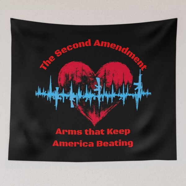 Item preview, The Second Amendment: Arms that Keep America Beating designed and sold by jglobal360.