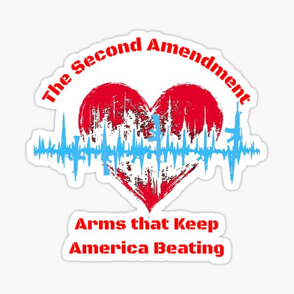 Item preview, The Second Amendment: Arms that Keep America Beating designed and sold by jglobal360.