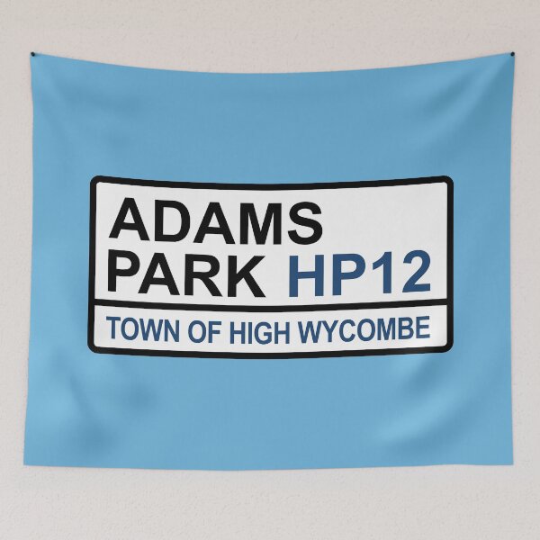 Item preview, High Wycombe Adams Park Iconic Street Sign designed and sold by DelfDesign.