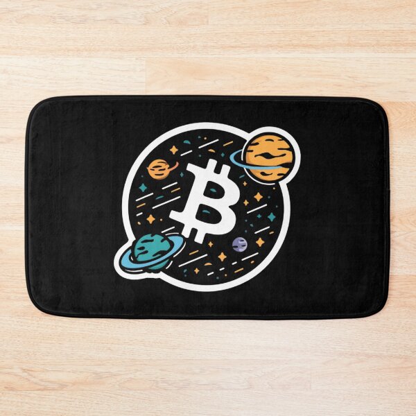 Item preview, Minimalist Bitcoin Logo Tee for Crypto Street Style designed and sold by RadDeck.