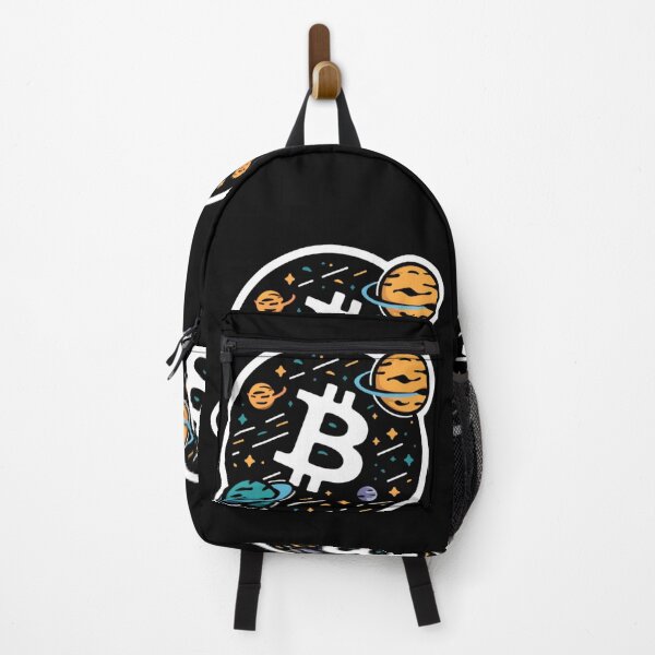 Artikelvorschau, Minimalistisches Bitcoin-Logo-T-Shirt für Crypto-Streetstyle entworfen und verkauft von RadDeck.