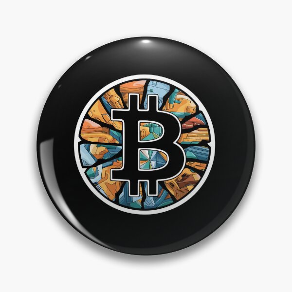 Item preview, Bitcoin Streetwear Art Minimal BTC for Trendsetters designed and sold by RadDeck.
