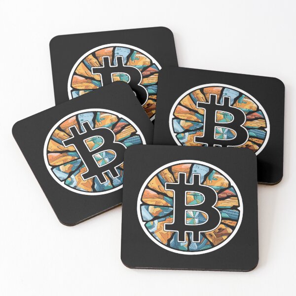 Item preview, Bitcoin Streetwear Art Minimal BTC for Trendsetters designed and sold by RadDeck.