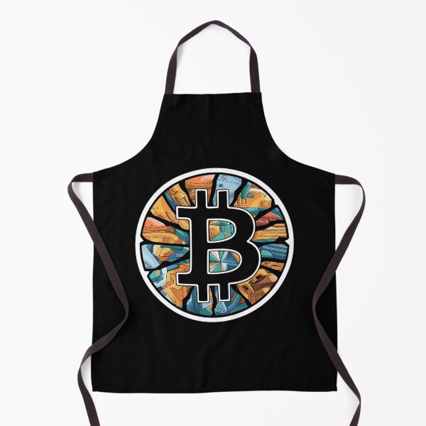 Item preview, Bitcoin Streetwear Art Minimal BTC for Trendsetters designed and sold by RadDeck.