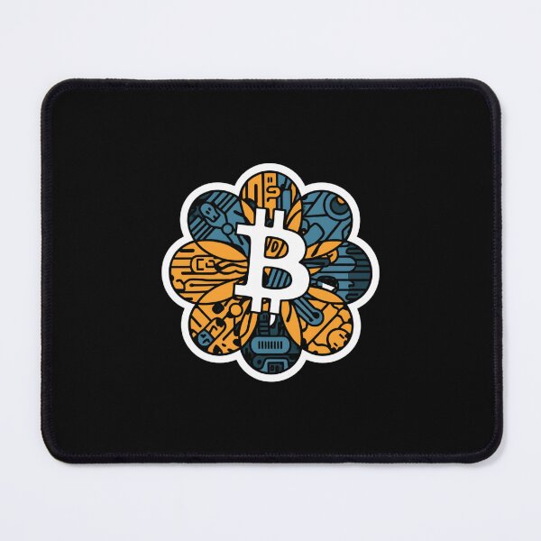 Item preview, Bitcoin Block Style Minimalist Crypto Aesthetic Tee designed and sold by RadDeck.