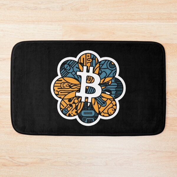 Item preview, Bitcoin Block Style Minimalist Crypto Aesthetic Tee designed and sold by RadDeck.