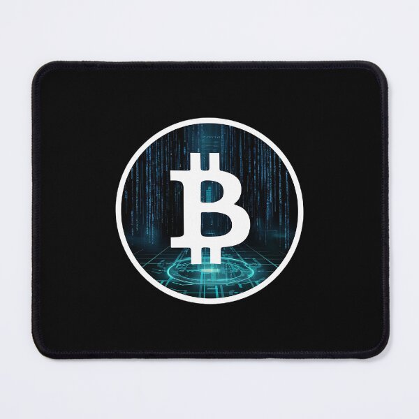 Item preview, Bitcoin Glitch Art Tee Streetwear Meets Crypto designed and sold by RadDeck.