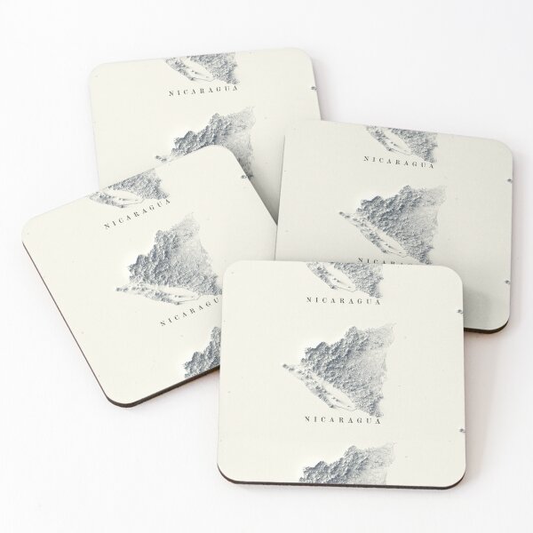 Item preview, Nicaragua Relief Map 3D digitally-rendered designed and sold by ThinkAboutMaps.