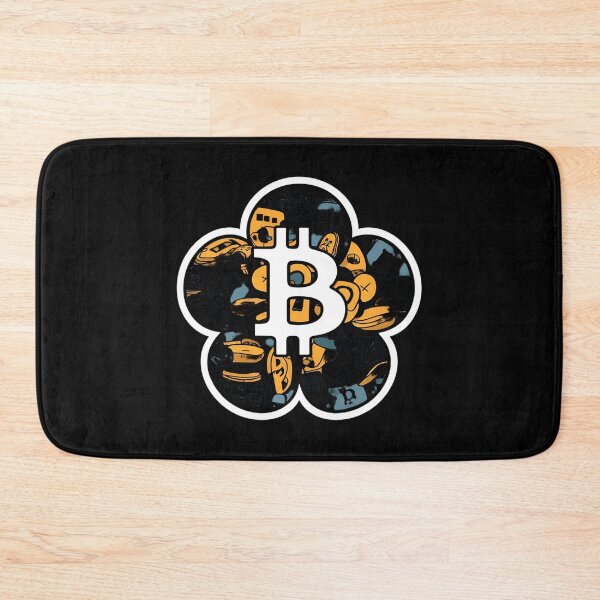 Item preview, HODL Forever Minimal Bitcoin TextBased Design designed and sold by RadDeck.