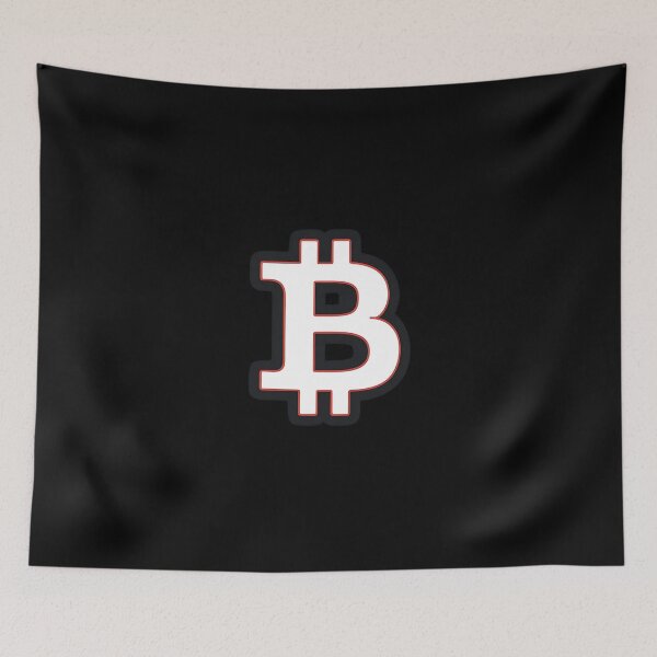 Item preview, Bitcoin Minimal Line Art Design for Crypto Fans designed and sold by RadDeck.