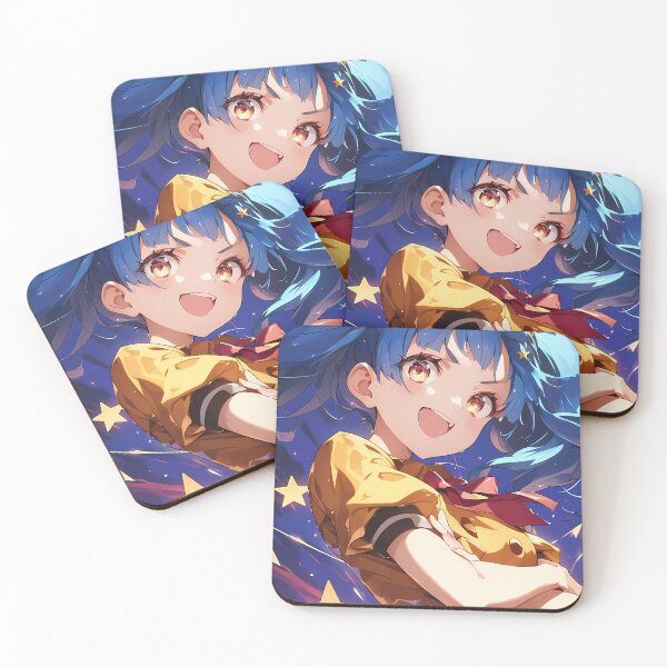 Item preview, Lily Hoshikawa Zombieland Hoshiko Starlight Dreamers Cheerful Starry Night Anime Girl Art designed and sold by gamalruginaq.