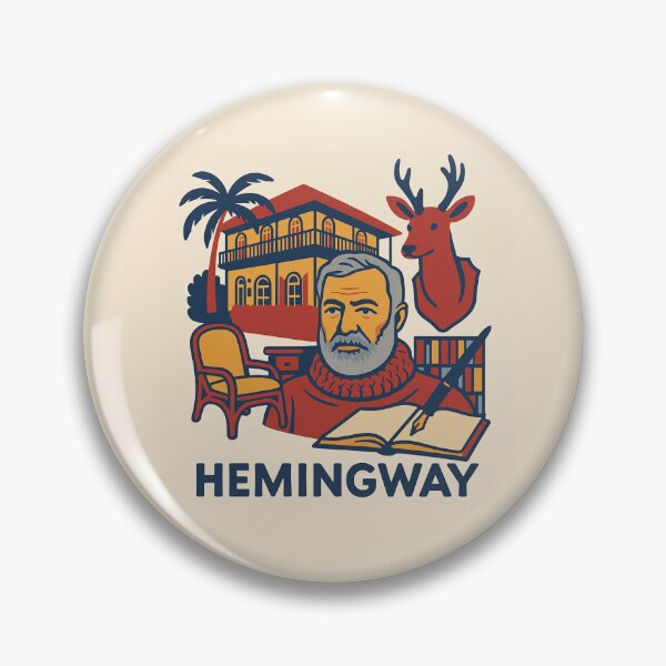 Item preview, Ernest Hemingway designed and sold by Sticker Athletic.