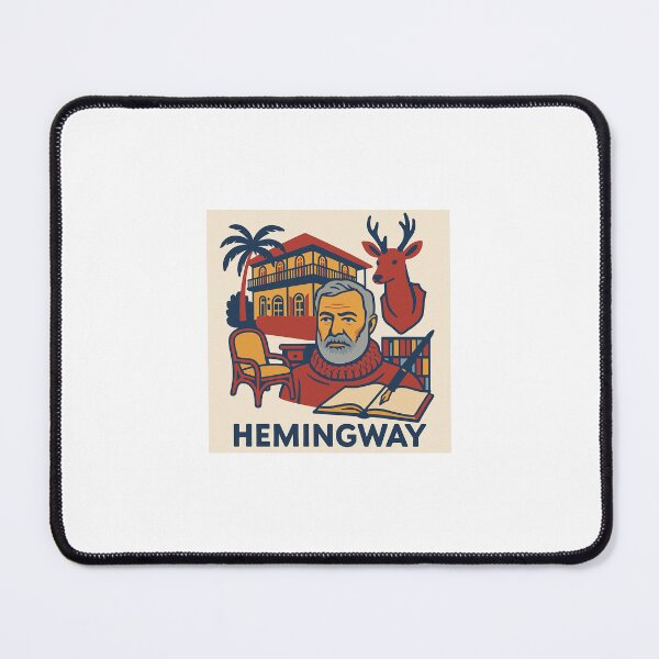 Item preview, Ernest Hemingway designed and sold by Sticker Athletic.