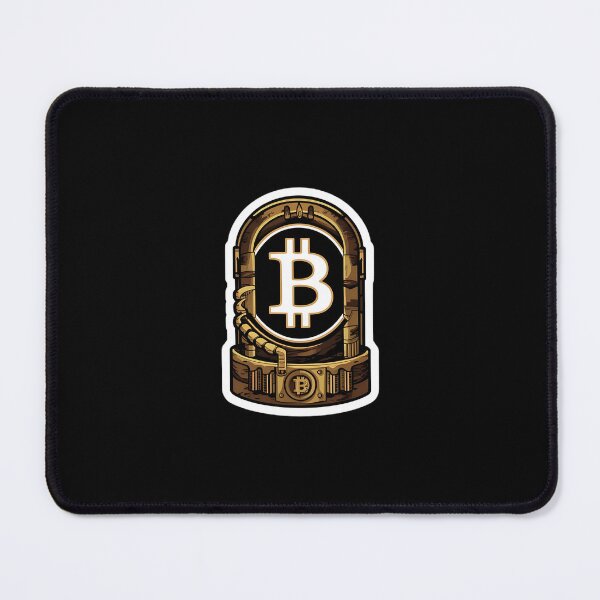 Item preview, Sleek Bitcoin Merch for Crypto Fans designed and sold by RadDeck.