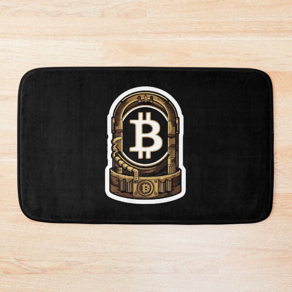 Item preview, Sleek Bitcoin Merch for Crypto Fans designed and sold by RadDeck.