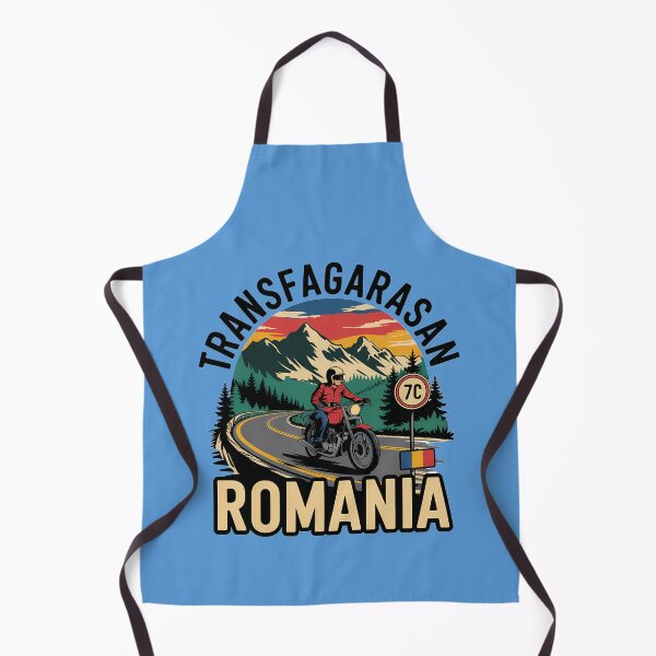 Item preview, Transfagarasan Romania Retro Illustration Travel Emblem designed and sold by KrisSidDesigns.
