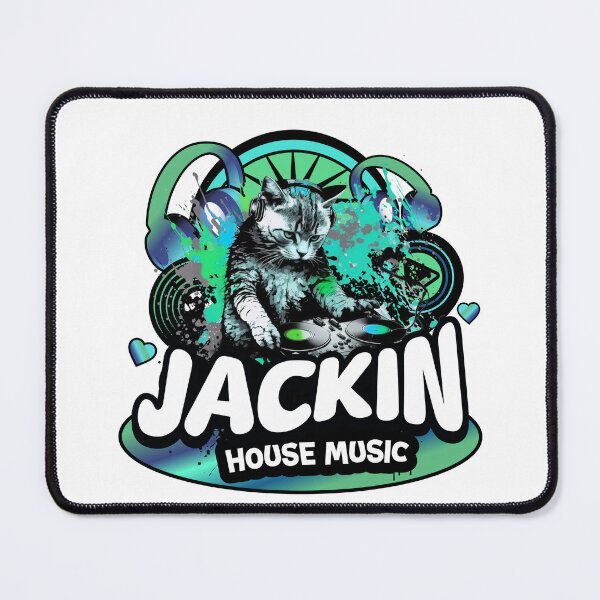Item preview, JACKIN HOUSE - Jackin Cat #4 designed and sold by Discothreadz.