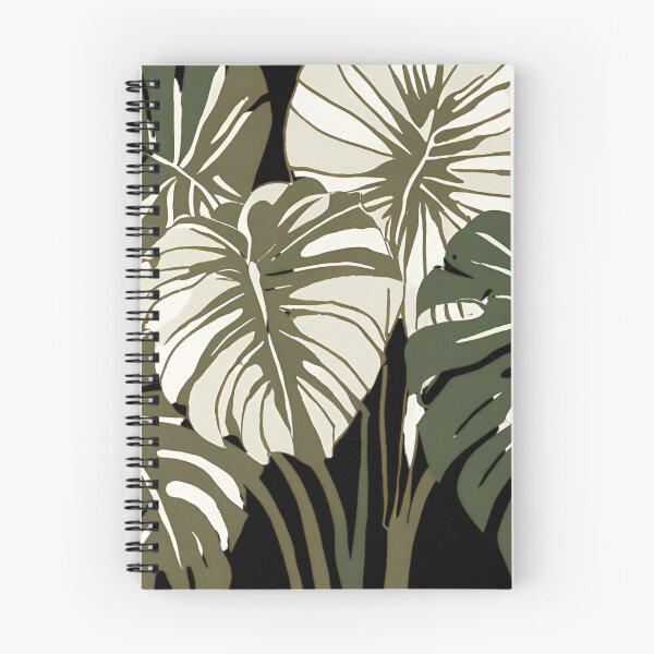 Item preview, Organized Tropical Leaves Collage designed and sold by ELzor Arts.