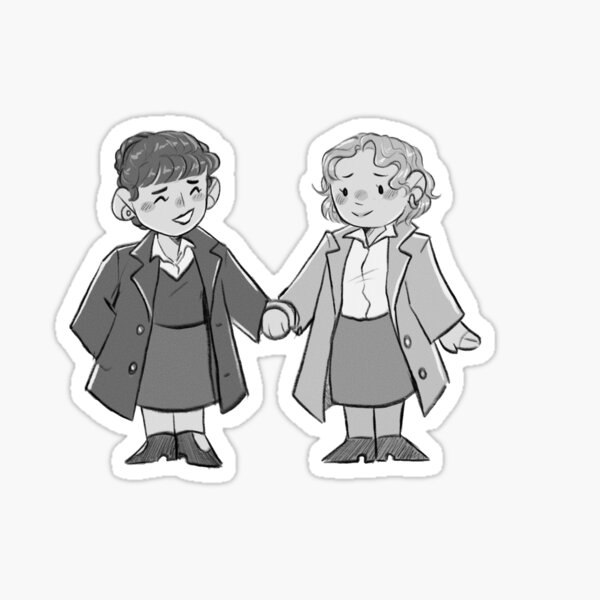 Item preview, Tiny Karen & Martha designed and sold by TheWhaleLord.