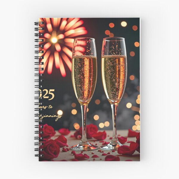 Item preview, Toast to 2025: Cheers to New Beginnings  designed and sold by nhk999.