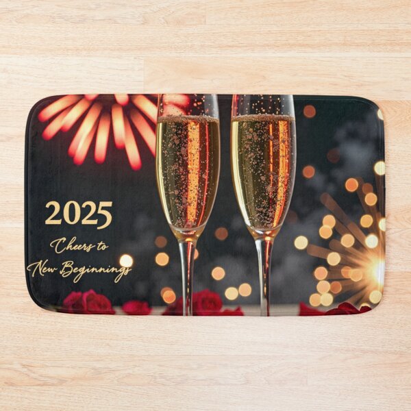 Item preview, Toast to 2025: Cheers to New Beginnings  designed and sold by nhk999.