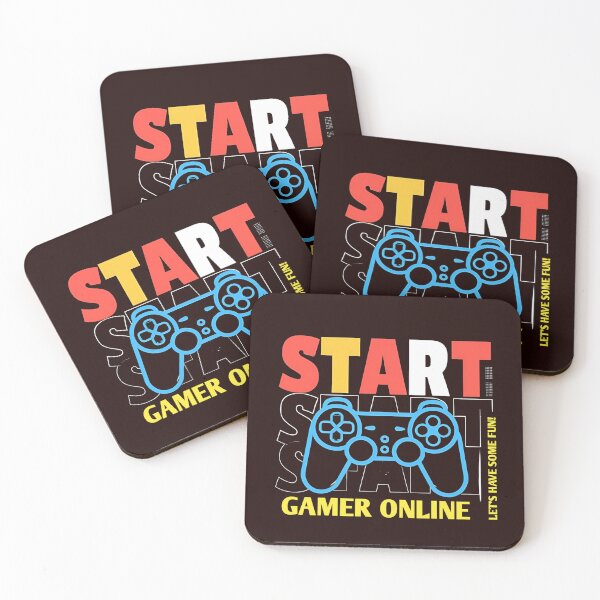 Artikelvorschau, Start Gamer Online T-Shirt – Lustiges Gaming-Controller-Design | Lass uns Spaß haben! entworfen und verkauft von InsightA.