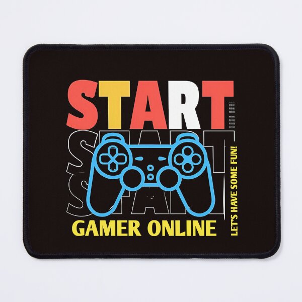 Item preview, Start Gamer Online T-Shirt – Fun Gaming Controller Design | Let’s Have Some Fun! designed and sold by InsightA.
