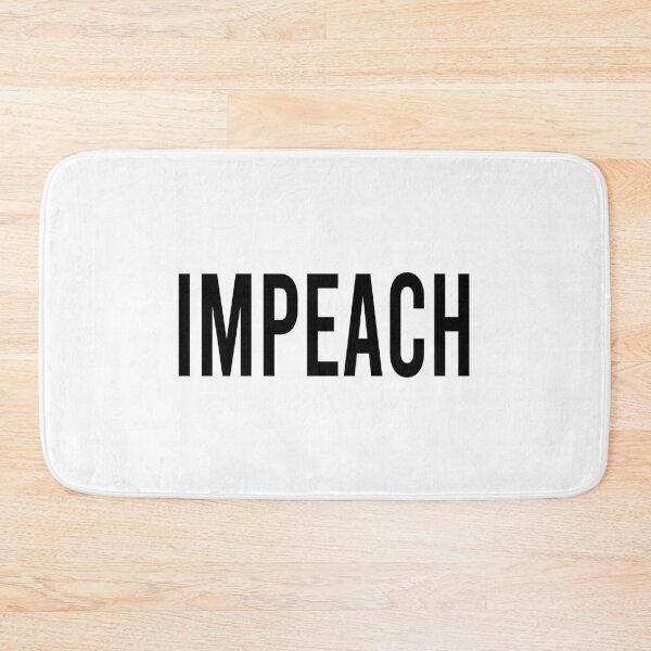 Item preview, Impeach Black Capital Text designed and sold by coffeepolicy.