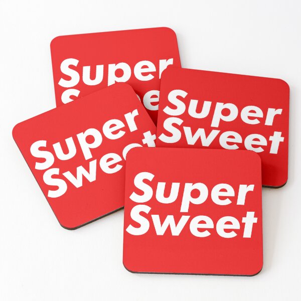 Item preview, Super Sweet, Super Sweet – Cute Retro Typography Art Print by Won-J designed and sold by The secret storage room.