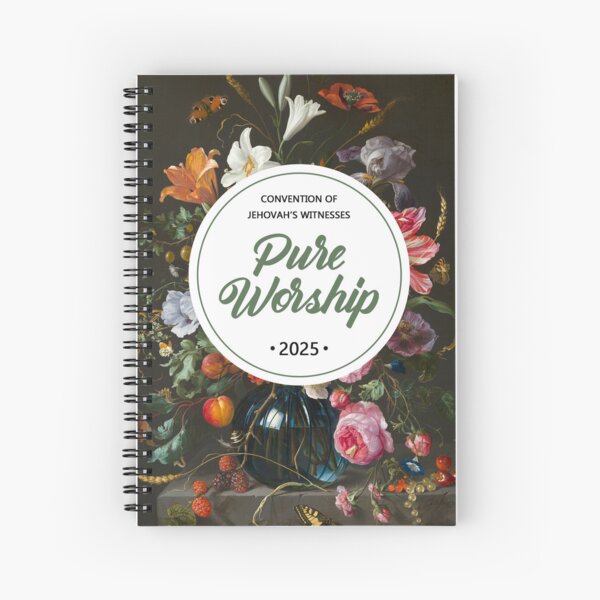Item preview, Pure Worship JW 2025 Convention Floral 4 designed and sold by KA DESIGNS.