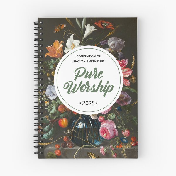 Item preview, Pure Worship JW 2025 Convention Floral 4 designed and sold by KA DESIGNS.