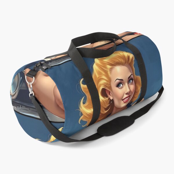 Item preview, 1950s-style pin-up designed and sold by Random Designs.