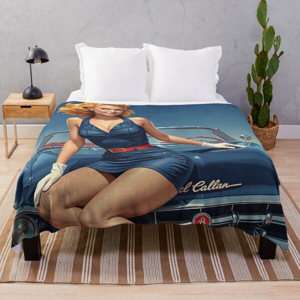 Item preview, 1950s-style pin-up designed and sold by Random Designs.
