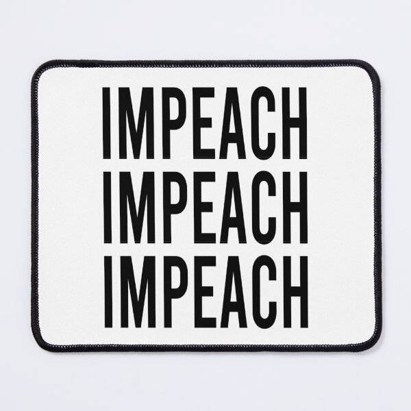 Item preview, Impeach Impeach Impeach Black Capital Text designed and sold by coffeepolicy.