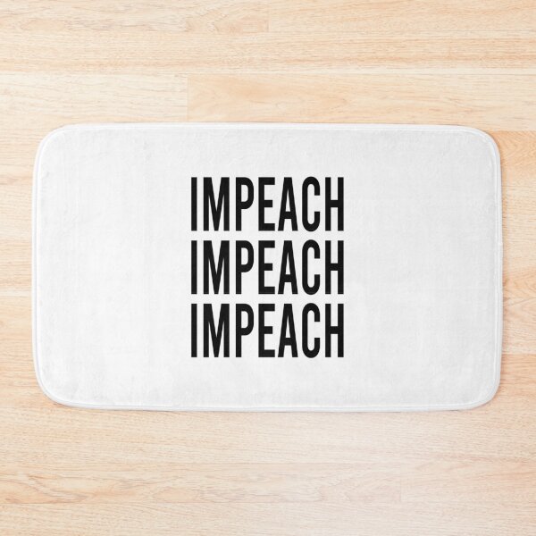 Item preview, Impeach Impeach Impeach Black Capital Text designed and sold by coffeepolicy.