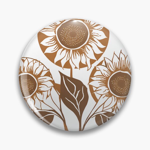 Item preview, Geometric Sunflower Garden designed and sold by ELzor Arts.