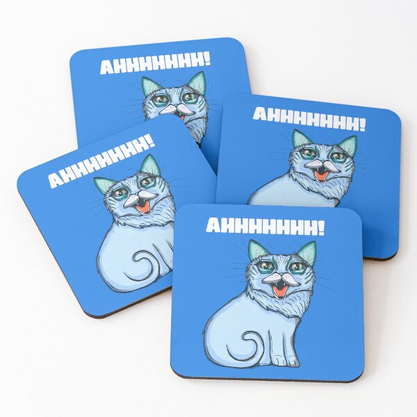 Item preview, ahhhhh cat designed and sold by crestfallenmermaid.