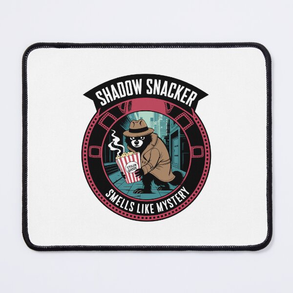 Item preview, Shadow Snacker Noir Bear – Mystery Detective Animal Design designed and sold by WildlifeInc.