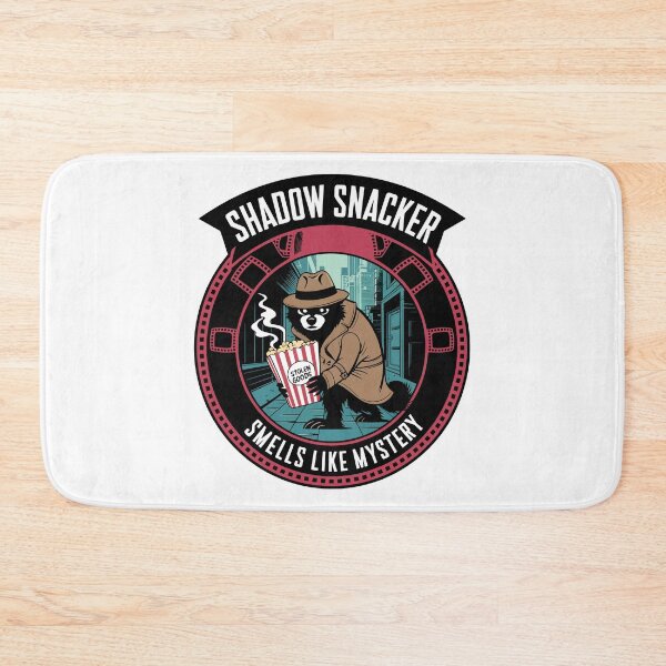 Item preview, Shadow Snacker Noir Bear – Mystery Detective Animal Design designed and sold by WildlifeInc.