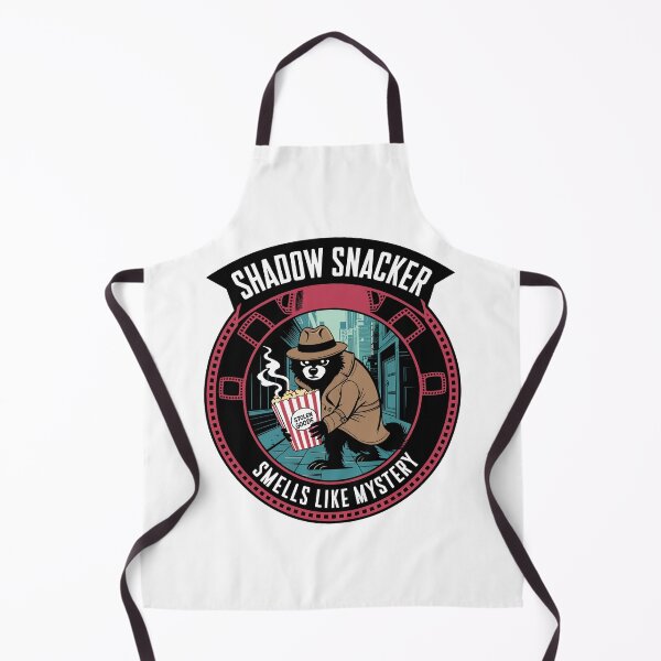 Item preview, Shadow Snacker Noir Bear – Mystery Detective Animal Design designed and sold by WildlifeInc.