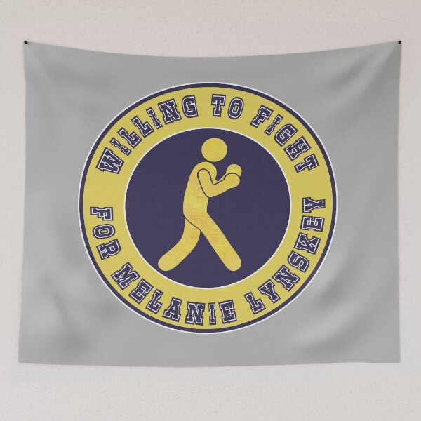 Item preview, Willing to Fight For Melanie Lynskey  designed and sold by HazeBeanDesigns.