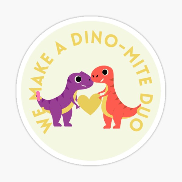 Artikel-Vorschau von wir bilden ein Dino-Milben-Duo, designt und verkauft von nooribynidhi.